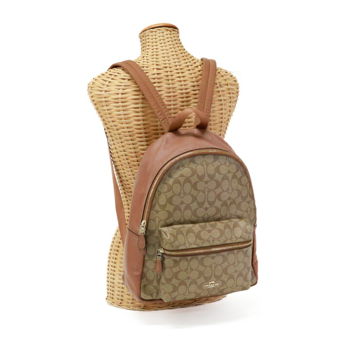 【美品】COACH コーチ シグネチャー バッグパックPVCレザー F58314 co-ba171225-6.jpg