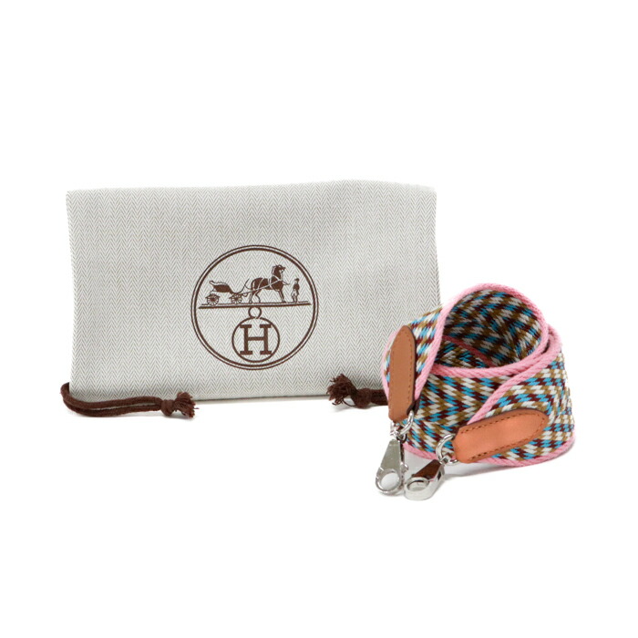 エルメス バンドリエール ⭐️ショルダーストラップジグザグ 50×105♪未使用品 HERMES 《 新品 》エルメス バンドリエール サングル ジグザグ