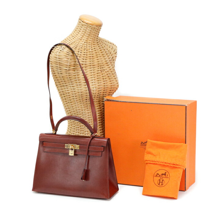 Hermes ケリー金具 レザー グローブ 手袋 ブラック×シルバー 7 (200077