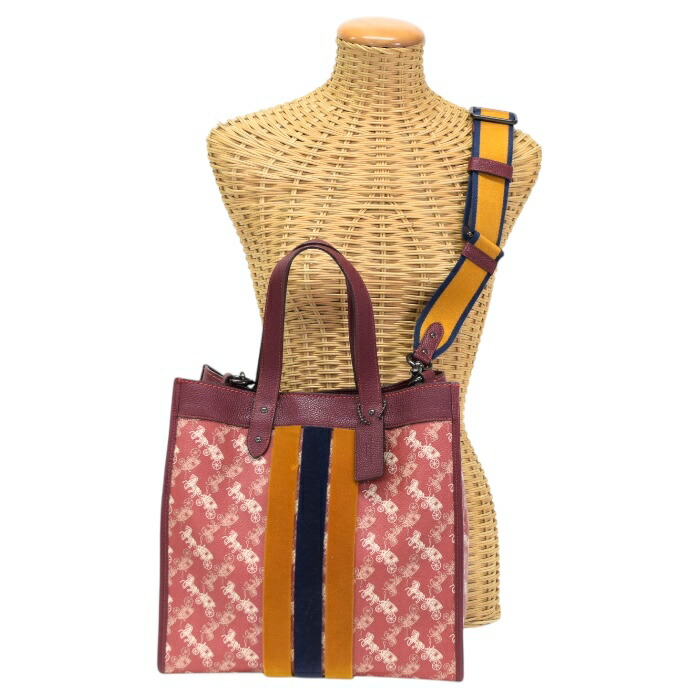 楽天市場】【ABランク】 コーチ COACH フィールド トート シグネチャー