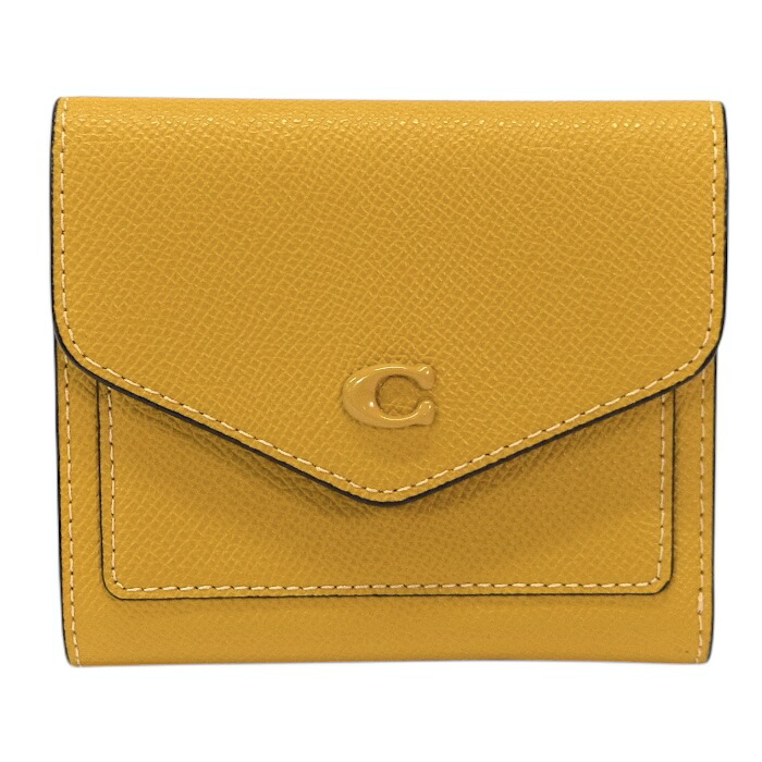 も*様 COACH チェリー柄 三つ折り財布 COACH】コーチ レザー ミディアム ウォレット チェリー