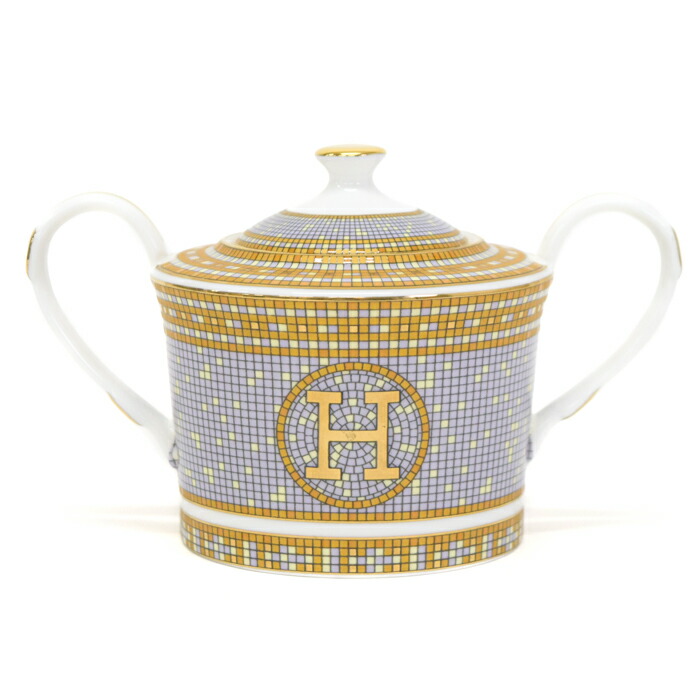 【極美品】HERMES エルメス モザイク ヴァンキャトル 24 シュガーポッド エルメス（HERMES） モザイク ヴァンキャトル ミニボックス