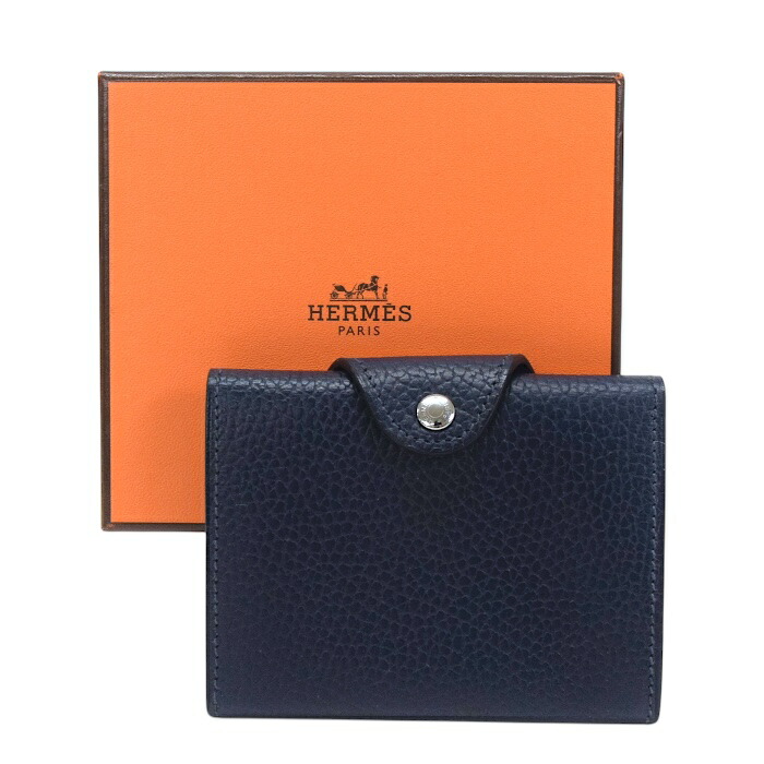 ❤お得なお品❤アザップコンパクトシルクイン ブルーニュイ エルメス U エルメス エルメス<br>アザップ シルクイン コンパクト<br>ブルー