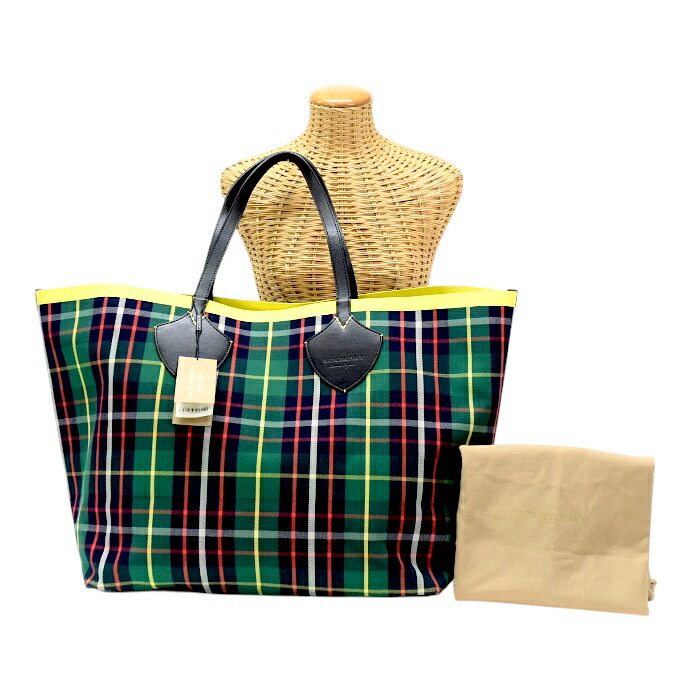 【美品】BURBERYリバーシブル・　　　トートバッグ 楽天市場】【バッグ】BURBERRY バーバリー ブラックレーベル