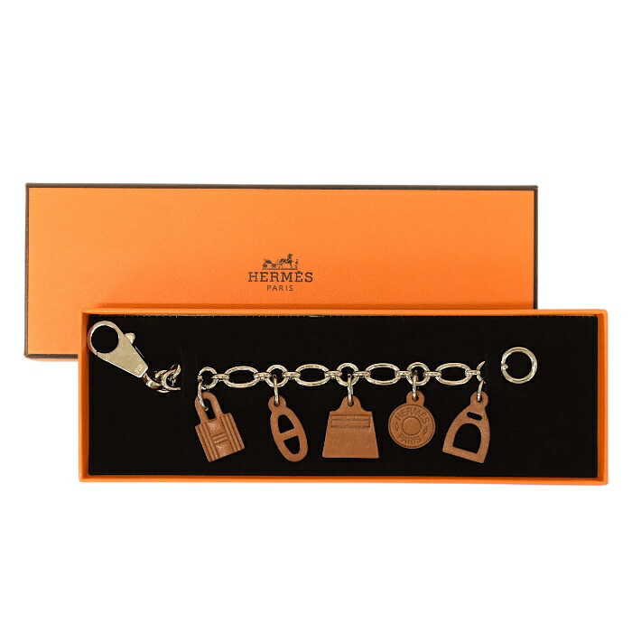 楽天市場】エルメス アミュレット4 ブルロック バッグチャーム
