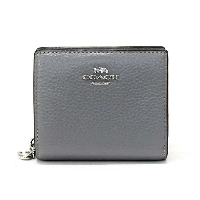 楽天市場】COACH コーチ/レザーがま口コンパクト財布/C2380/C83