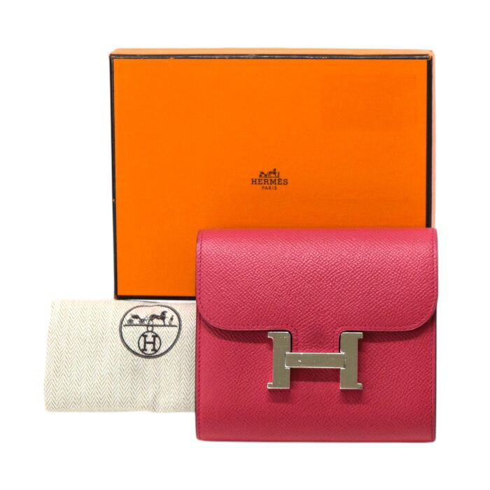 新品　エルメス　レザー　フォトケース　赤 HERMES - □新品同様□ HERMES エルメス レザー ミニフォト