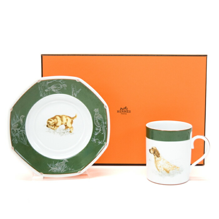 楽天市場】【未使用品】HERMES エルメス カップ&ソーサー ティー