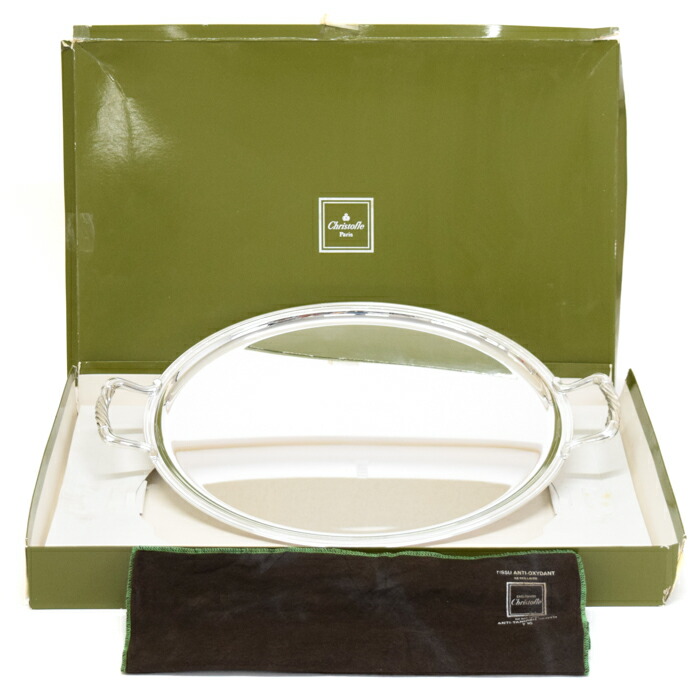 未使用 新品 箱 購入証明付☆クリストフル シルバープレート