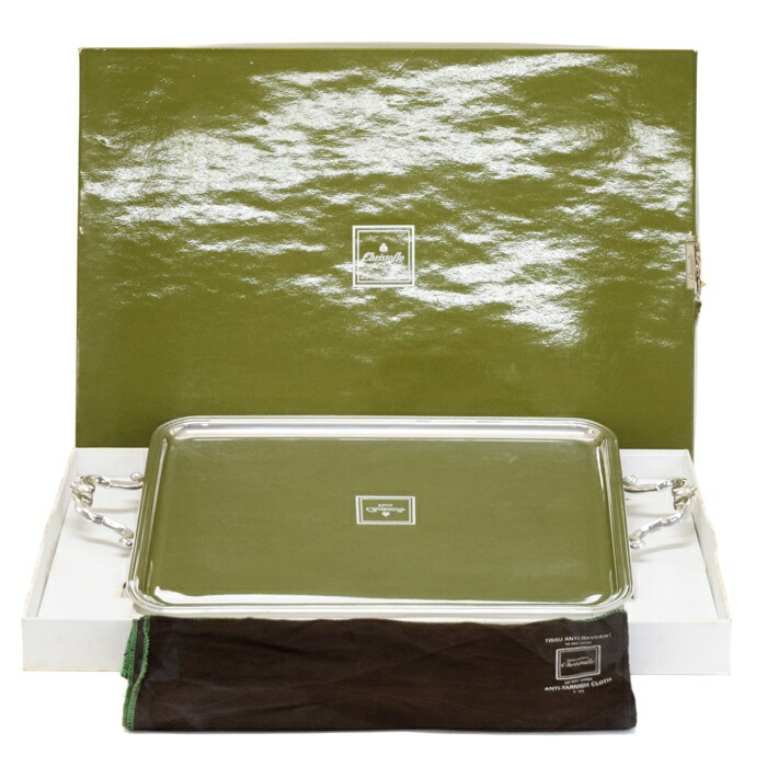 楽天市場】【☆良品☆】Christofle/クリストフル『シルバートレイ