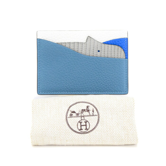 みーHermesプティアッシュカードケースパスホルダーローズ新品未使用本物 HERMES - 美品 HERMES エルメス パスケース プティアッシュ