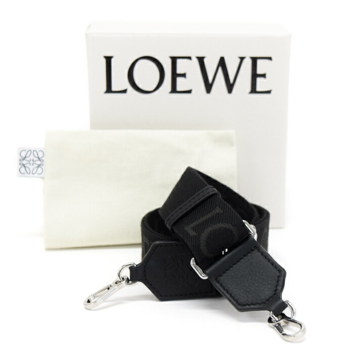 【美品】LOEWE ロエベ レザー ストラップ キーホルダー ブラック 本革 楽天市場】ロエベ LOEWE ショルダーストラップ アクセサリー