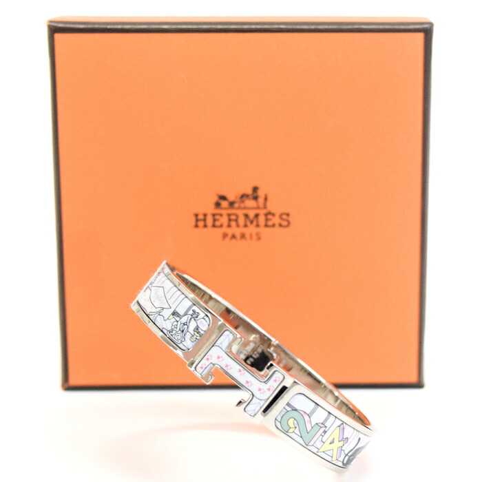 楽天市場】【☆ HERMES☆】 エルメス 『エナメルブレスレット ファン