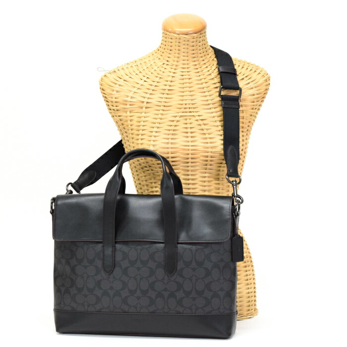 楽天市場】コーチ COACH バッグ ビジネスバッグ F75757 ブラック 特別