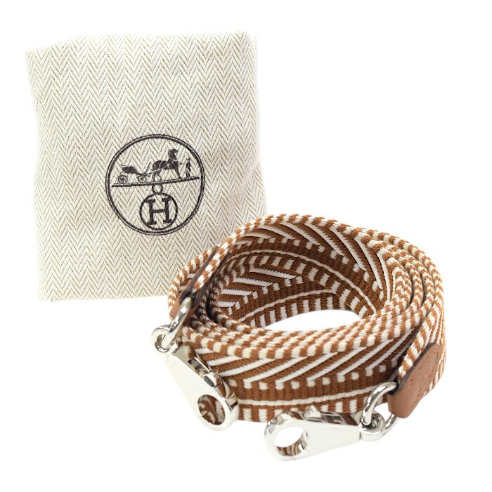 楽天市場】≪Brand new≫ Hermes Bandouliere Sangle Zigzag 50MM/105