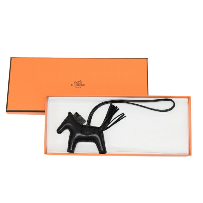 【S位置づける】 エルメス HERMES ロデオ 手当たり PM アニョーミロ (子ヒツジひと肌) / アリゲーターマット (なめし革) エキゾチックレザー ソーブラック Z目じるし (2021年) ロデオチャーム クロコ レディース ノワール (黒いこと) 定め事品 新品負けず劣らず 中古 mbv26007