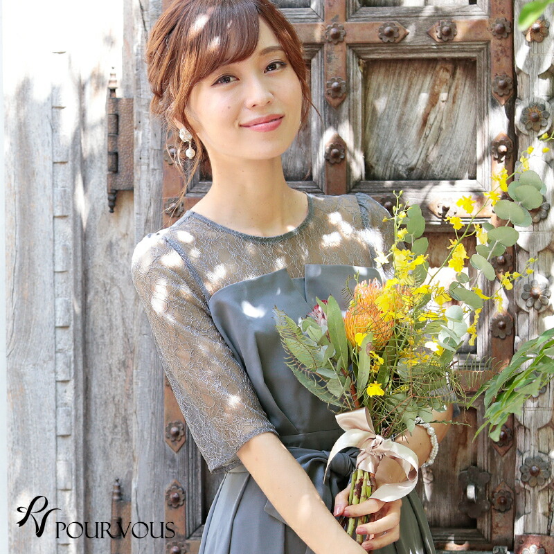 パーティードレス 結婚式 フォーマルドレス 服 ワンピース お呼ばれ 大きいサイズ ドレス 大人 フォーマル 服装 ミセス 上品