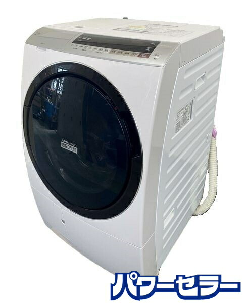 HITACHI ドラム式洗濯機 白 11kg BD-SV110CL 2019年 HITACHI ドラム式洗濯機 白 11kg BD-SV110CL 2019年 HITACHI