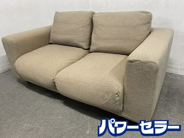 無印良品　高級本革【牛】2シーターソファー 楽天市場】SALE muji/無印良品 レザーソファ ブラウン 牛革 本革