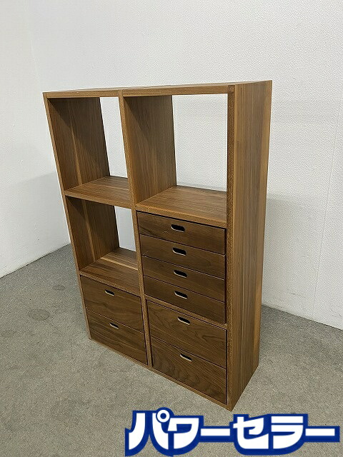 無印良品 スタッキングシェルフセット 3段×2列 ウォール中毒者材 専用洋服箪笥3個 納める 中仕切り リビング 中古調度品 店先引取歓迎 R10630
