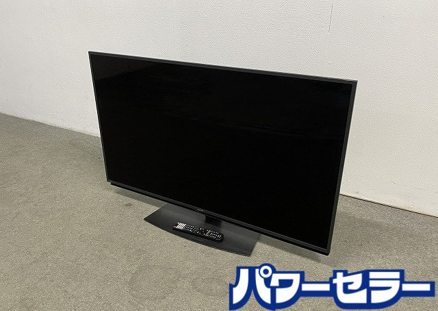 2023年製 小ざかしい 4K液晶テレビ受像機 AQUOS 50V型 Google TV サイバー空間画像 Medalist S3 N-Blackダイアログボックス 4T-C50EN2 中古家電 店先引取歓迎 R10657