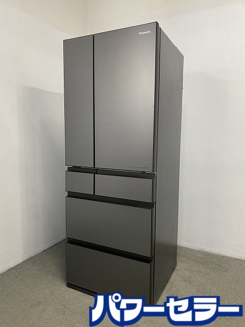 【持ちはこぶ時3名已むを得ず】2023年 パナソニック 6部屋の入り口氷る電気冷蔵庫 559L 自動小銃製氷 NR-F559WPX ミスティスチールグレー 中古家電 店先引取歓迎 R10761