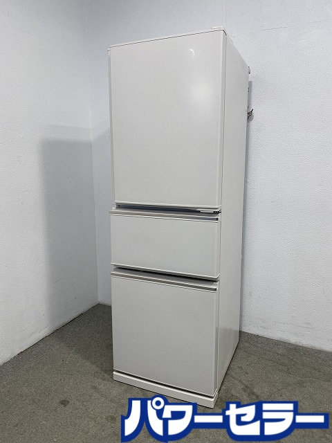 三菱 3ドア冷凍冷蔵庫 272L 自動製氷 氷点下ストッカー MR-C27F マットホワイト 2020年製 中古家電 店頭引取歓迎 R10840|中古リサイクルのパワーセラー