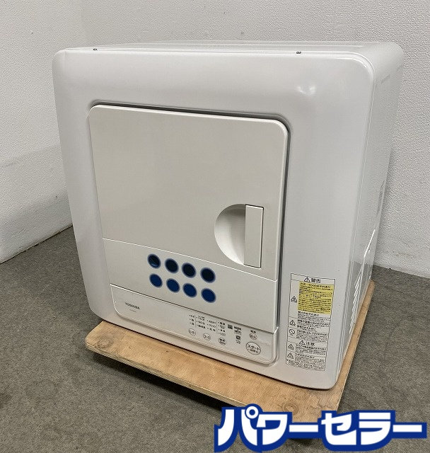 2023年製 東芝 衣類乾燥機 6.0kg ヒーター乾燥 ターボ乾燥 毛布 シワ取り機能 花粉フィルター ED-608 中古家電 店頭引取歓迎 R10918｜中古リサイクルのパワーセラー