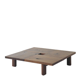 【飛騨産業】森のことばWalnut 立ち会い場速見表 SW151T ウォルナット（節入り口・入口） センターテーブル・ローテーブル-インテリア・寝具・収納-テーブル