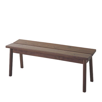【飛騨産業】森のことばWalnut ベンチ(W149）SW663 ウォルナット（節入り）