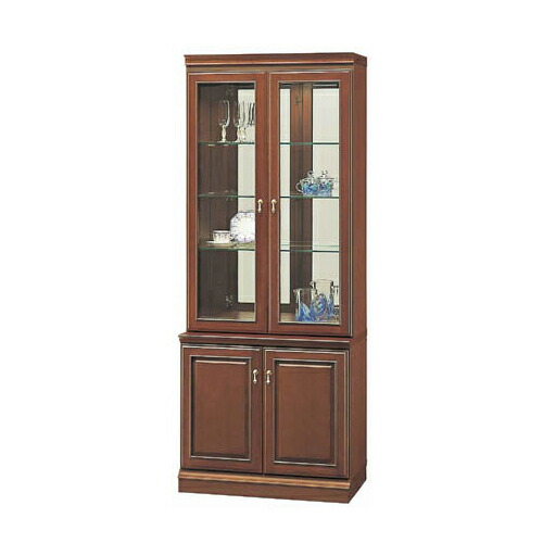 楽天市場】MARUNI マルニ木工 地中海シリーズ ハイボード書棚77(扉) No