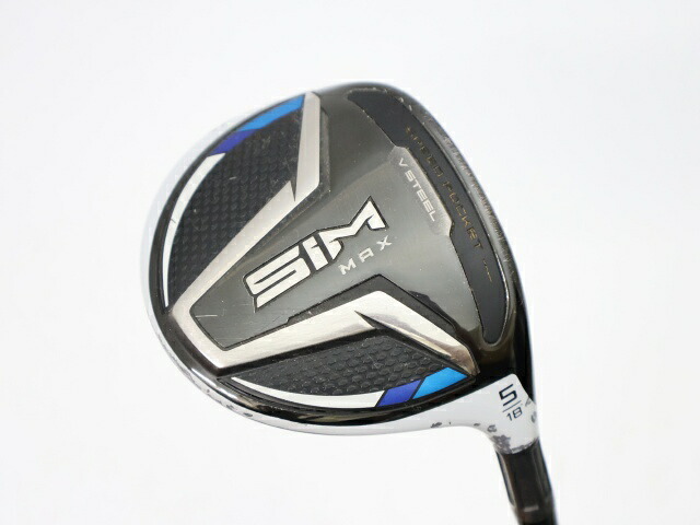 【中古】USED 中古[3366] テーラーメイド SIM MAX/リシャフト Speeder 569 EVOLUTION V/R/18｜プレミアムゴルフ倶楽部
