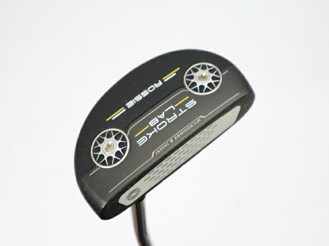 【美品中古】USED 中古[3827] オデッセイ ストロークラボブラックロッシー STROKE LAB BLACK ROSSIE オリジナルスチール[34インチ]｜プレミアムゴルフ倶楽部