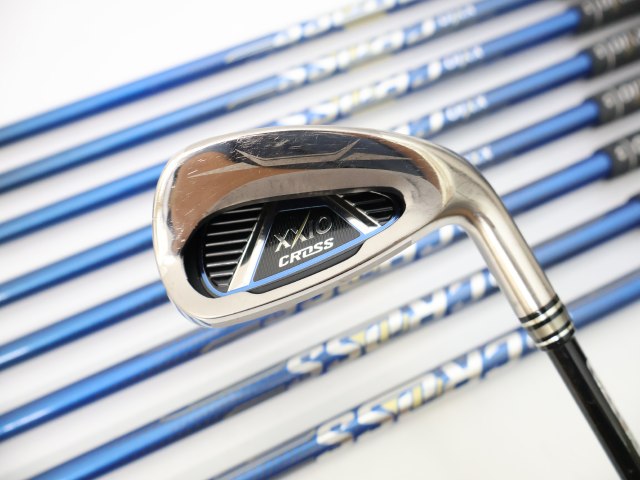 【中古】USED 中古[2586] ダンロップ \u003cBR\u003eゼクシオCROSS/MH1000 9本組/S/25