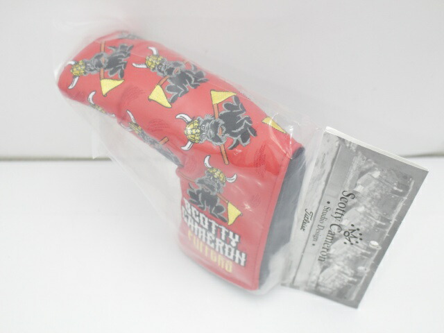 【中古】USED 中古[0035] スコッティキャメロン <br>未使用 パターカバー バイキングスコッティドッグ 2024 Viking Scotty Dog//0