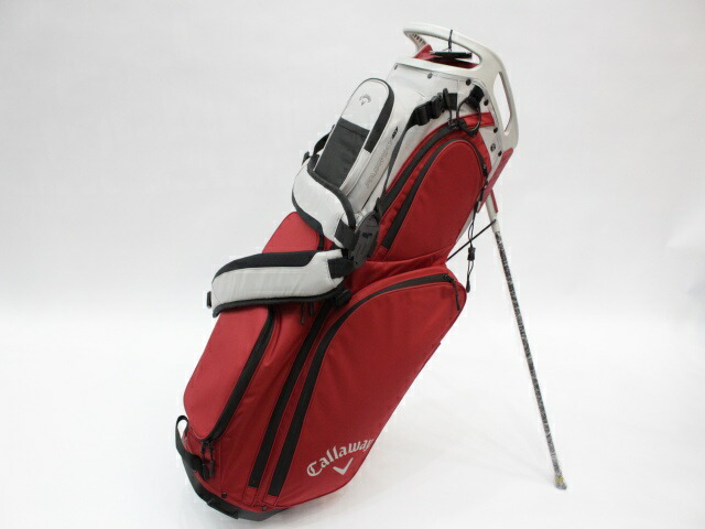 【新品】 NEW [7474] キャロウェイ 2026 Fairway14 スタンドバッグ シルバー/Cardinal レッド 14分割口 USモデル！