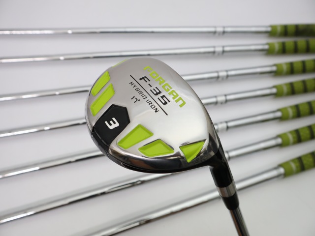 【中古】USED 中古[1811] フォーガン \u003cBR\u003eFORGAN F-35 変わり種アイアン 目あたらしいスチール写真 8本（3H-9H.PH）