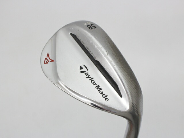 【中古】USED 中古[0189] テーラーメイド ミルドグラインド2クローム MILLED GRIND2 Chrome 58-11 DG(JP)/S200 58度