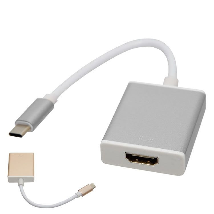 【楽天市場】USB3.1 Type-C HDMI 変換アダプタ アルミ デザイン MacBook USB-C Type C パソコン