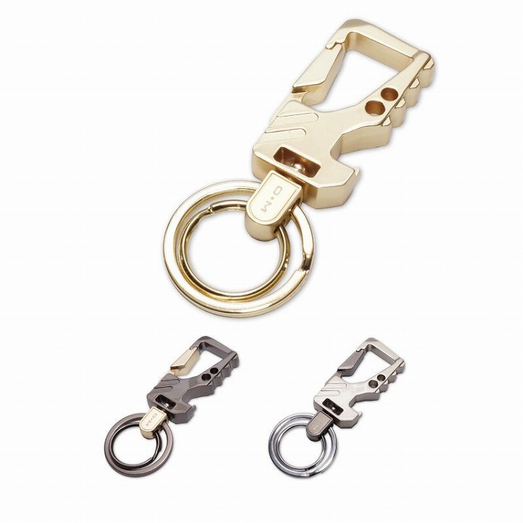 楽天市場 ダブルリング キーホルダー キーリング カラビナ 栓抜き 金属製 ファッション メンズ 男性 キー かぎ 小物 Pr Om061 メール便 送料無料 プランドル楽天市場店
