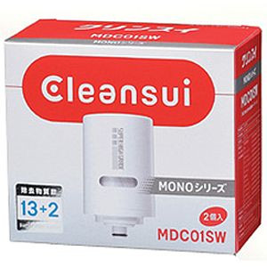 三菱レイヨンクリンスイ 浄水器用カートリッジ(2個入り) クリンスイ MONOシリーズ △MDC01SW