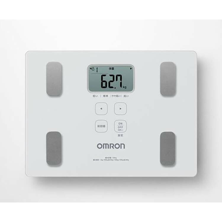 楽天市場】オムロン KRD-508T-W 体重体組成計 両足測定タイプ カラダ