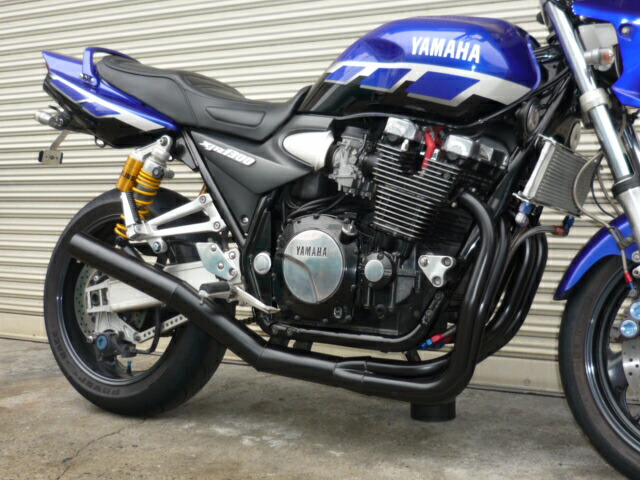 楽天市場】YAMAHA PRETTYRACING SPIDER XJR1300 RP01J RP03J (前期) ショート管 70π マフラー  ブラック : プリティーレーシング