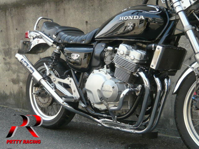 楽天市場】HONDA CB400F NC36 分割式 42.7π (極) PRETTY管 マフラー