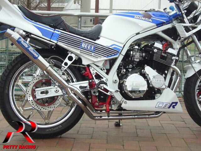 楽天市場】HONDA CBR400F 分割式 42.7π (改2) PRETTY管 マフラー 