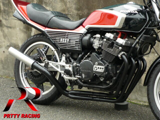 日本製 ko 社外 マフラー 黒 CBX400F/ CBX550F BEET キジマ | www