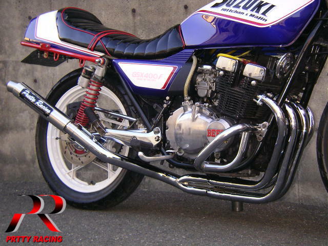 プリティーレーシング マフラー 全域での出力向上！公道走行可能なヤマモトレーシングのZX-25R用