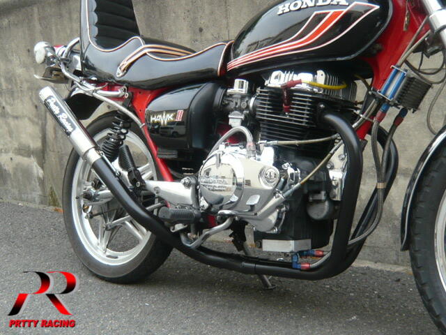 楽天市場】HONDA CB250T CB400T 響 ホーク2 サイドクロス 二重