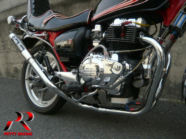 【楽天市場】HONDA CB250T CB400T ホーク2 極 UPタイプ 