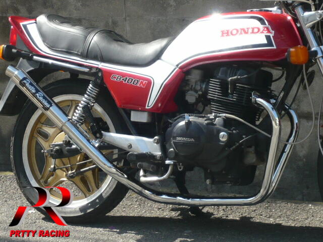 楽天市場】HONDA CB250N CB400N ホーク3 極 サイドクロス管 メガホン